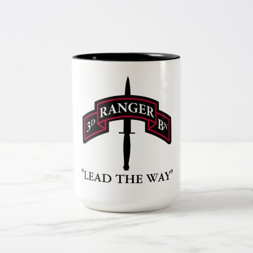 3RD BATTALION 75TH RANGER REGIMENT  Two_Tone COFFEE MUG