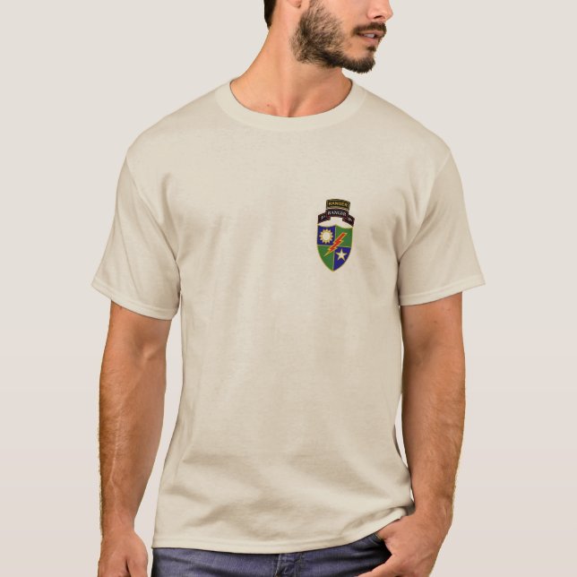 3rd Battalion - 75th Ranger Regiment w/tab T-Shirt (Front)