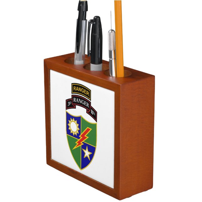 3rd Battalion -75th Ranger w/Tab Desk Organizer (In Situ)