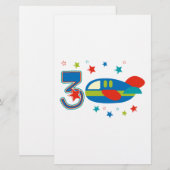 3rd Birthday Airplane (Front/Back)