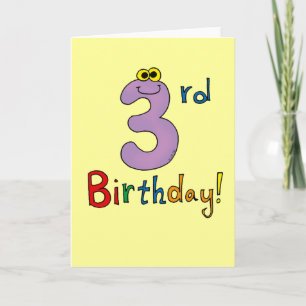 3rd Birthday! Card