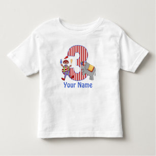 3rd Birthday Circus Personalized T-shirt