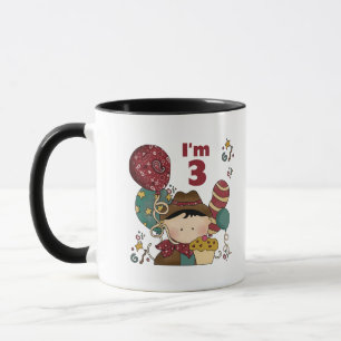 3rd Birthday Cowboy T-shirts and Gifts Mug