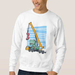3rd Birthday for 3 year old Kids B-day Sweatshirt