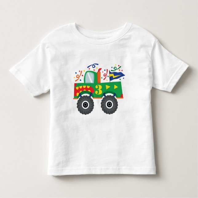 3rd Birthday Gift Ideas Toddler T-shirt (Front)