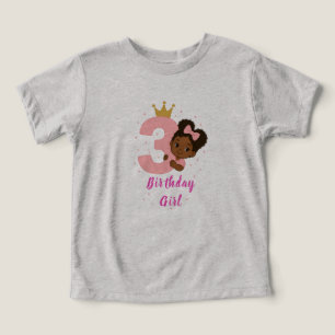 3rd Birthday Girl Shirt with Sweet Toddler