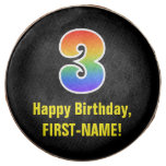 [ Thumbnail: 3rd Birthday - Rainbow Spectrum Pattern Number 3 ]