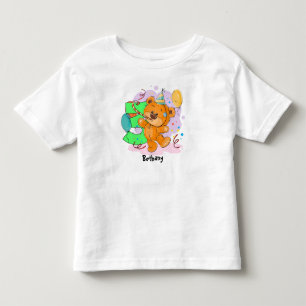 3rd Birthday Teddy Bear Toddler T-shirt
