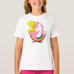 3rd Birthday Unicorn Rainbow Dress T-Shirt