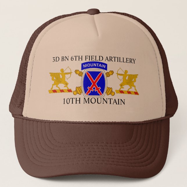 3RD BN 6TH FIELD ARTILLERY 10TH MOUNTAIN HAT (Front)