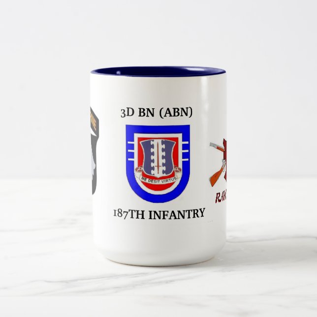 3rd Bn (Abn) 187th Infantry Mug (Center)