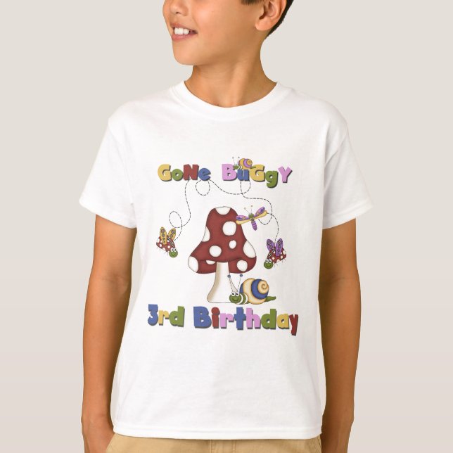 3rd Bug Birthday Tshirts and Gifts (Front)