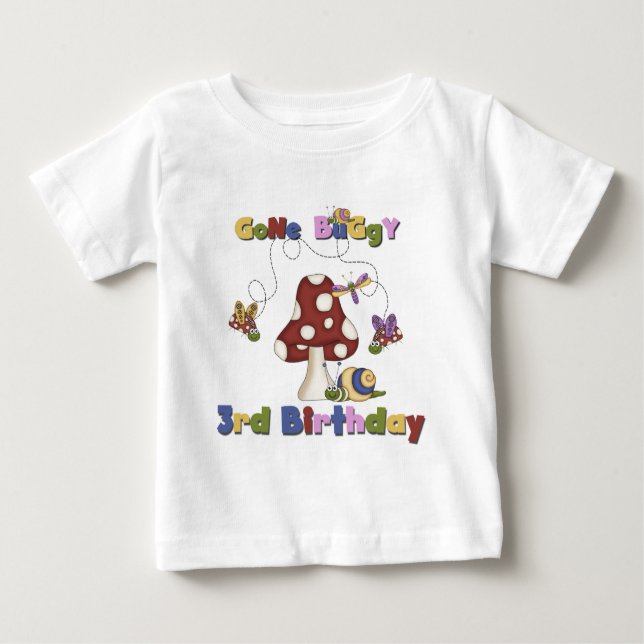 3rd Bug Birthday Tshirts and Gifts (Front)