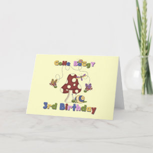 3rd Bug Birthday Tshirts and Gifts Card