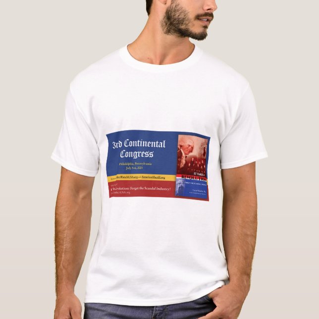 3rd Continental Congress T-Shirt (Front)