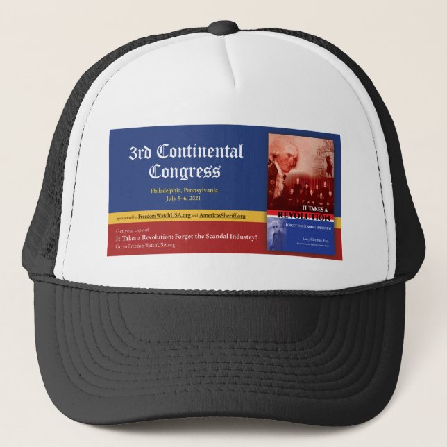 3rd Continental Congress Trucker Hat (Front)
