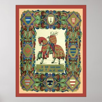 3rd Crusade ~ Knights Templar Poster by VintageFactory at Zazzle
