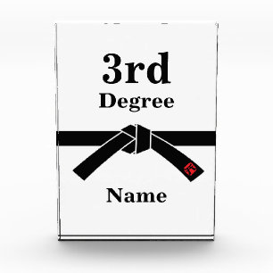 3rd Degree Black Belt Award