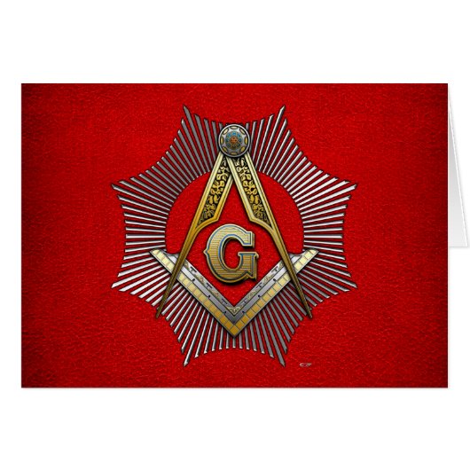 3rd Degree: Master Mason (Front Horizontal)