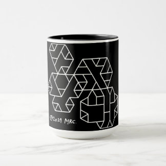 3rd Degree Vertices Geek Mug Black