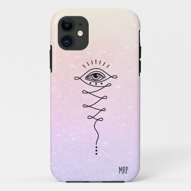 *~* 3rd Eye to Enlightenment & Nirvana Ombre Case-Mate iPhone Case (Back)