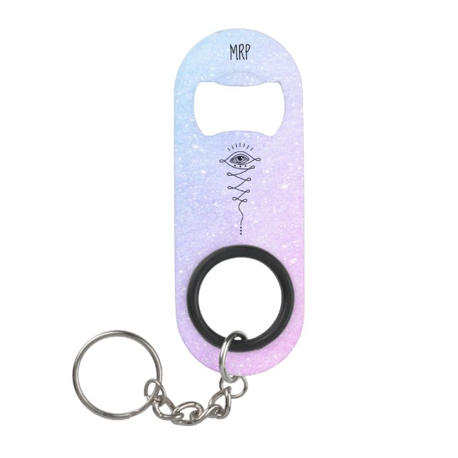 *~* 3rd Eye to Enlightenment Path &  Nirvana * Keychain Bottle Opener (Front)