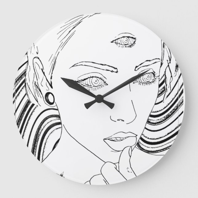 3rd Eye Wall Clock (Front)