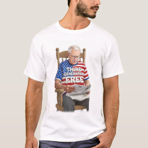 3rd Generation American Pride 4th of July T-Shirt