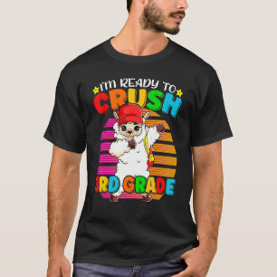 3rd Grade Dabbing Llama Back To School Backpack  G T-Shirt