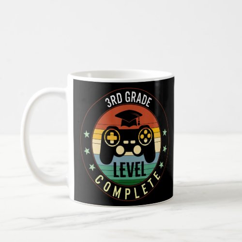 3rd Grade Graduation Level Complete Video Gamer  Coffee Mug