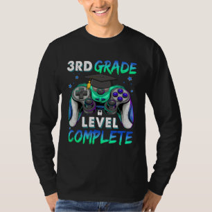 3rd Grade Level Complete Happy Last Day Of School  T-Shirt