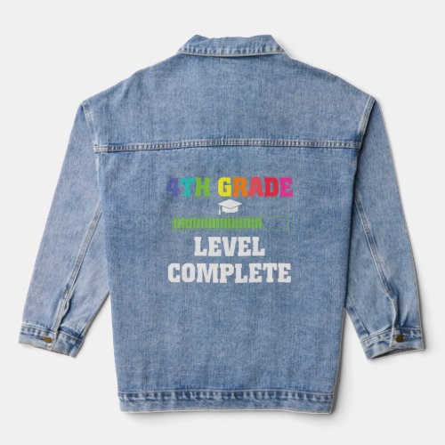 3rd Grade Level Complete Hello 4th Grade Loading  Denim Jacket