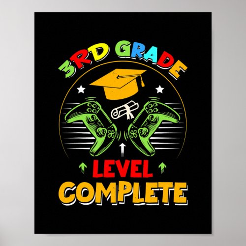3rd Grade Level Complete Last Day Of School Poster