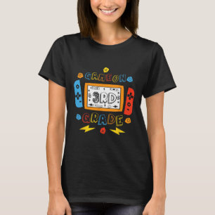 3rd Grade Level Unlocked Game On 3rd Grade Back To T-Shirt