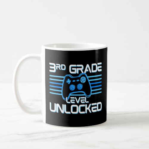 3rd Grade Level Unlocked Third Grade Video Game Pl Coffee Mug