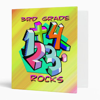3rd Grade Rocks - Numbers Binder