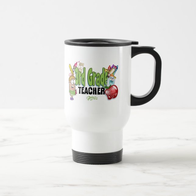 3rd Grade Teacher Mug (Right)