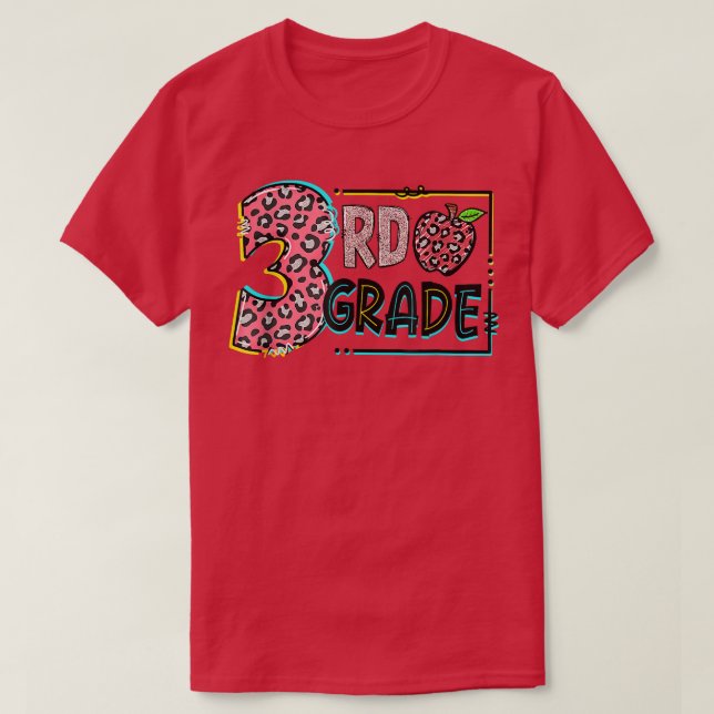 3rd Grade Team Last Day Of School Third Grade Back T-Shirt (Design Front)
