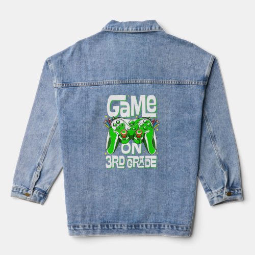 3rd Grade Video Game Back To School Outfits For Bo Denim Jacket