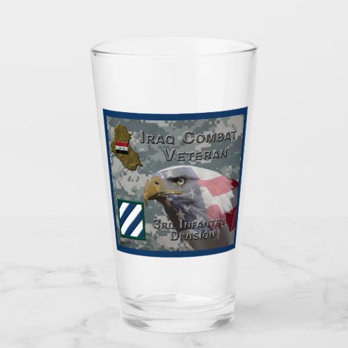 3rd Infantry Div Iraq Combat Veteran Glass