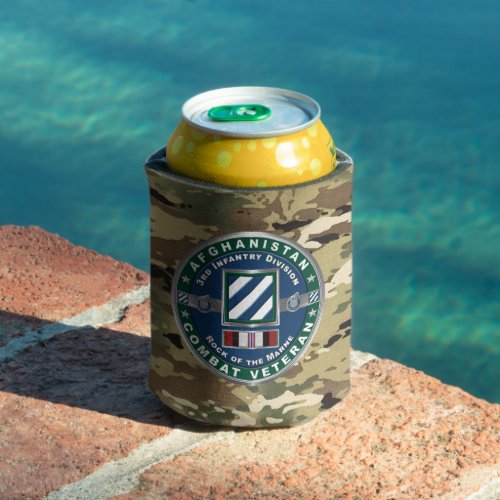 3rd Infantry Division Afghanistan Veteran Can Cooler