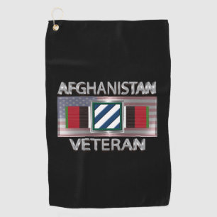 3rd Infantry Division Afghanistan Veteran Golf Towel
