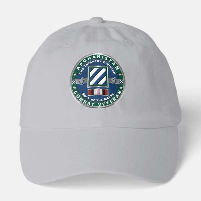 3rd Infantry Division Afghanistan Veteran Hat (Front)