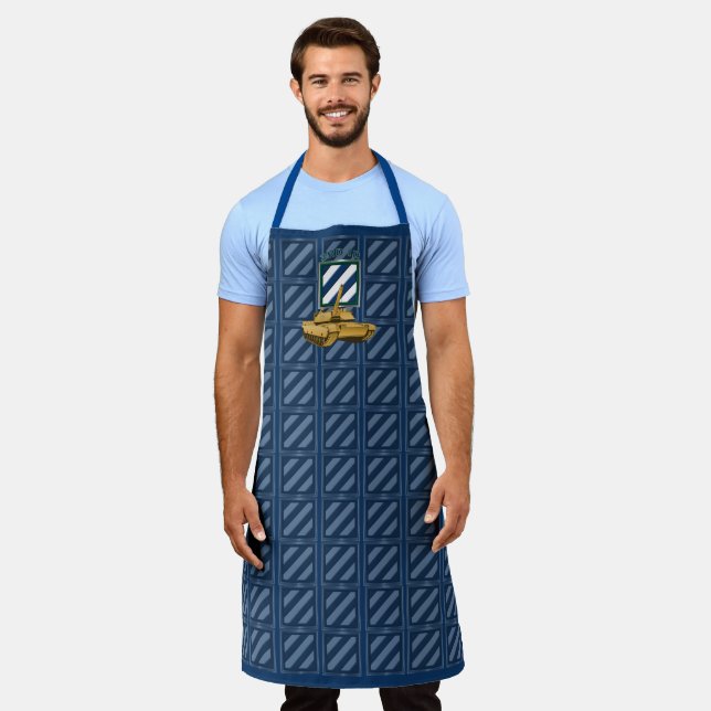 3rd Infantry Division Armor Apron (Worn)