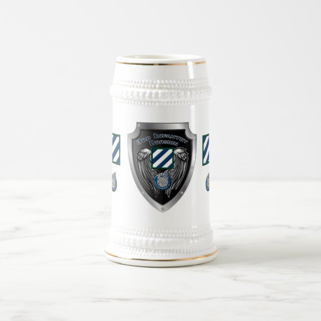 3rd Infantry Division  Beer Stein (Center)