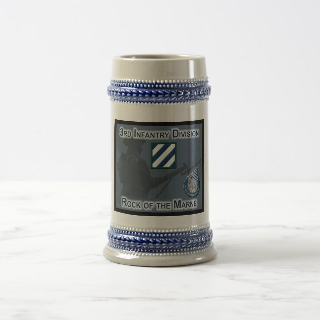 3rd Infantry Division  Beer Stein (Center)