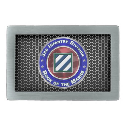 3rd Infantry Division  Belt Buckle