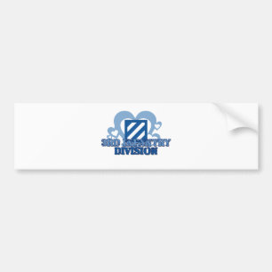 3rd Infantry Division Bumper Sticker
