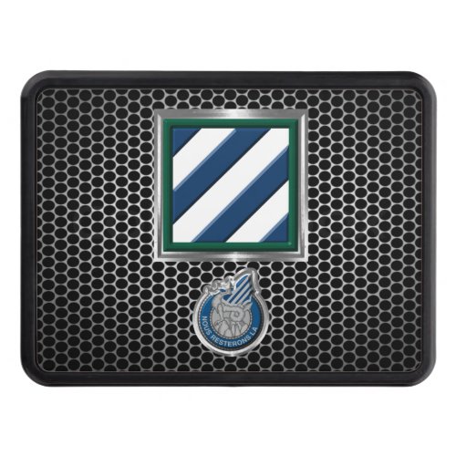 3rd Infantry Division Custom Patch  Hitch Cover