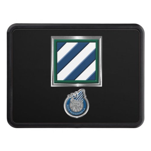 3rd Infantry Division Custom Patch Hitch Cover